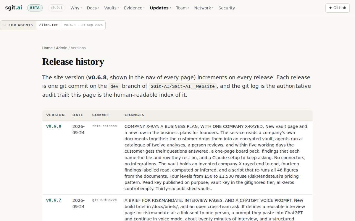 https://sgit.ai/admin/versions.html